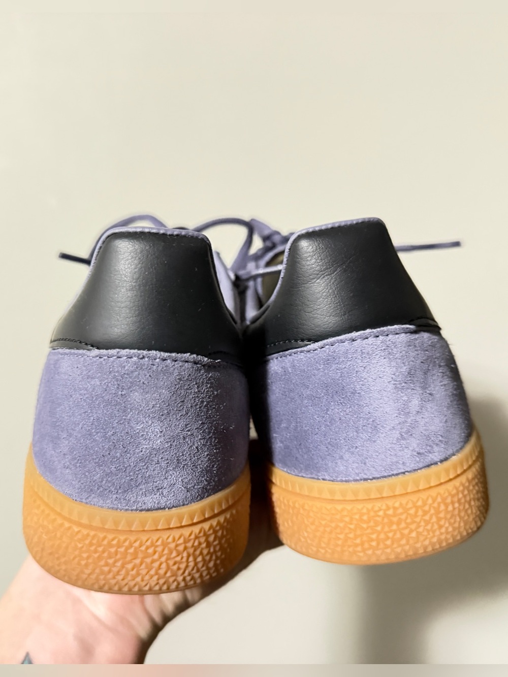 Adidas Handball Spezial purple trainers 9 - Picture 3 of 6